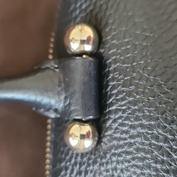 Kate Spade Black Pebbled Leather Satchel - Picture 6 of 11